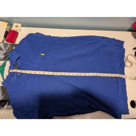 Mens PRL Polo Ralph Lauren Classic Fit Blue Yellow Pony Size Large - Picture 6 of 6